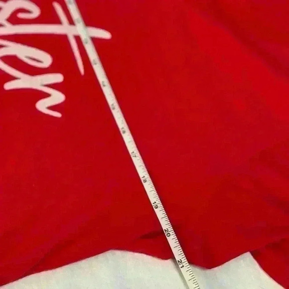 5 for $25| Graphic tee shirt Seester red short sleeve T-shirt size XL EUC - Picture 3 of 5